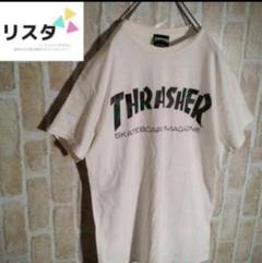 【コットン100%☆迷彩柄】THRASHER Tシャツ M ビックロゴ