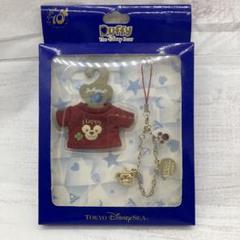ダッフィー 2way ストラップ チャーム ディズニーシー10周年 新品未使用
