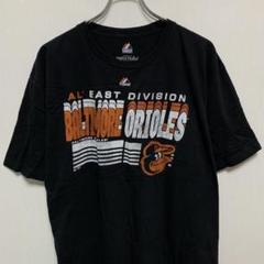 マジェスティック　MLB ボルチモア　オリオールズ　Tシャツ　古着　2XL