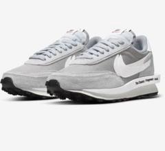 【中古】NIKE サカイ フラグメント ワッフル　グレー　24㎝