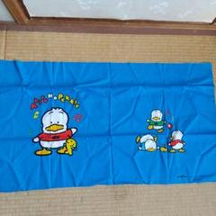 サンリオ アヒルのペックル オックス生地/パネル90×50cmあひる1991年製