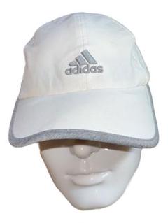 adidas ホワイトキャップ グレーつば (1)