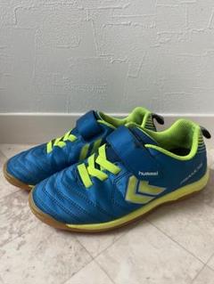 hummel ヒュンメル　20cm フットサルシューズ ベルクロ ジュニア