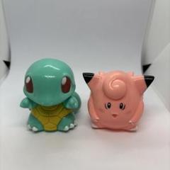 ポケモン ピッピ&ゼニガメの貯金箱