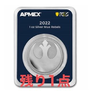 2022年　スターウォーズ銀貨　1オンス　ファーストストライク　PCGS