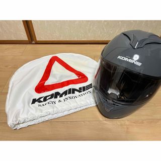 KOMINE HK-171 システムヘルメットBasalt Grey(M)