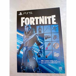 PS5 Fortnite フォートナイト Cobalt プロダクトコード