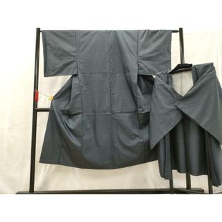 平和屋着物■男性　本場大島紬　アンサンブル　100亀甲　総詰め　正絹　逸品　AAAP3261ja