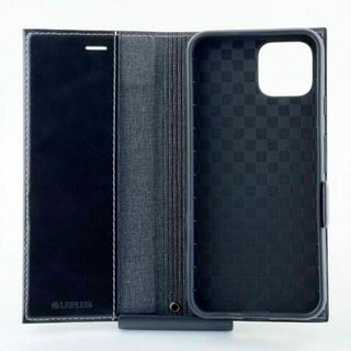新品 Pixel 4 薄型PUレザーフラップケース「PRIME」 ブラック 黒