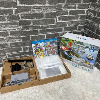 Wii U 本体 マリオカート8セット+マリオブラザーズU+ドラクエ10 X