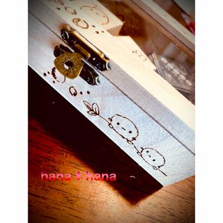 消しゴムはんこケース　ゆるっと♡双葉と花子