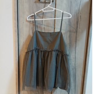 チュールキャミソール