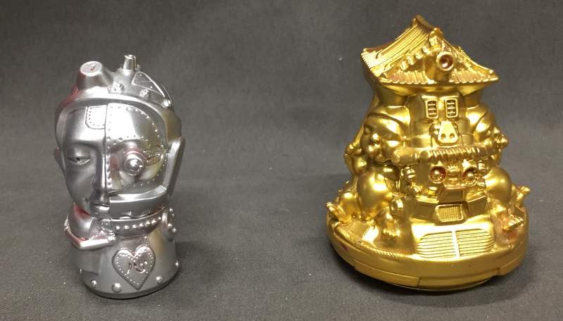MIROCK TOY 本体&ヤグラ 鶴亀セット(金銀塗装)