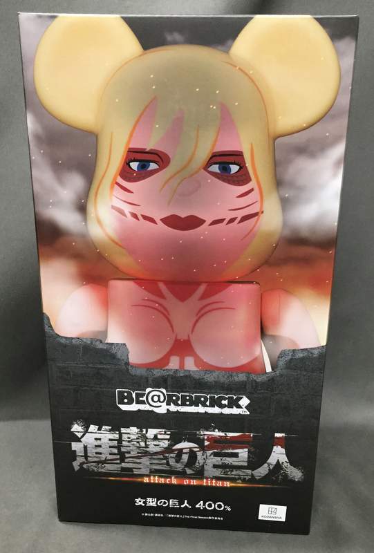 MEDICOM TOY BE@RBRICK 進撃の巨人 女型の巨人 400%
