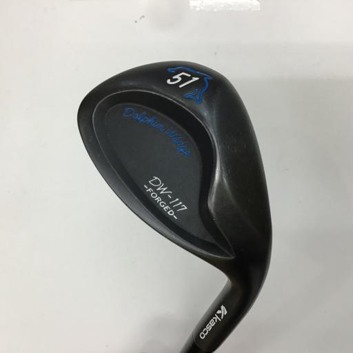 【中古】 キャスコ Dolphin wedge DW-117 FORGED 51° ウェッジ WG KBS Hi-REV 2.0 (フレックスS) メンズ 男性用 右利き 右用 Cランク ゴルフクラブ