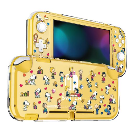 DLSEEGOSWITCHLITE用ケーススイッチライトクリアケーススイッチライトカバー透明スイッチカバークリアカバー分体式カバーPC素材超軽量耐衝撃取り外し簡単傷つけ防止全面保護可愛いキラキ…